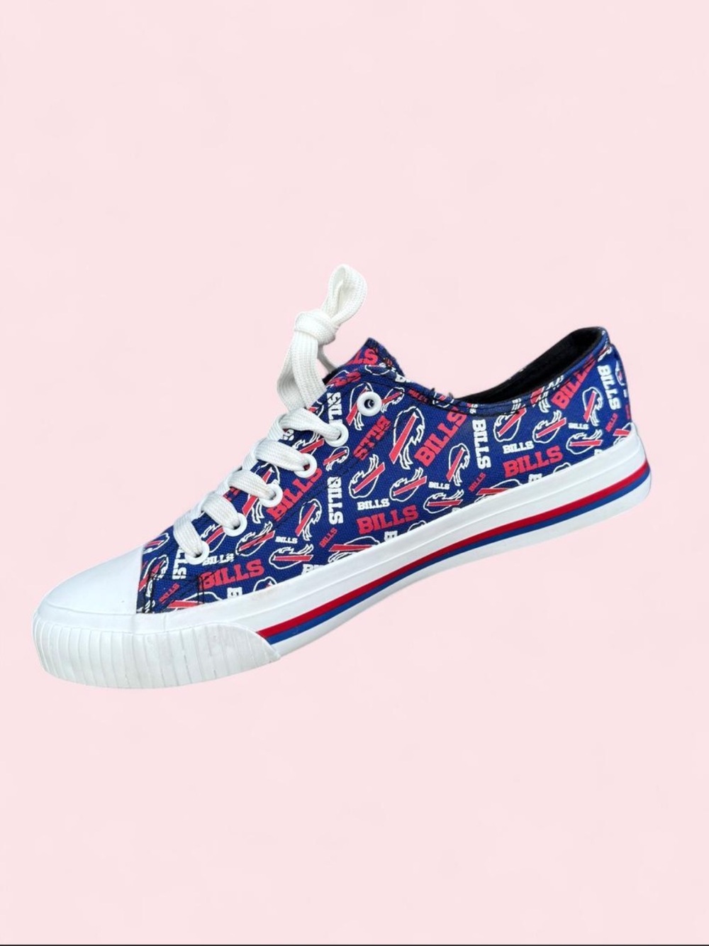 Buffalo Bills Logo Low-Top Sneaker